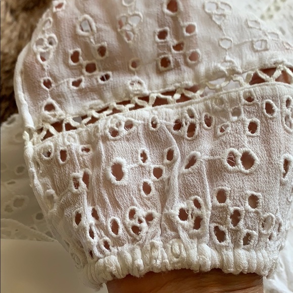 JOIE Bittern C  Eyelet Dress with tassels sz Sm - Picture 7 of 8